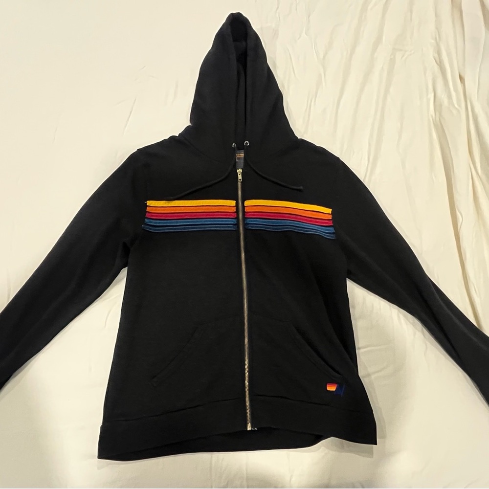 Aviator Nation zip up hoodie